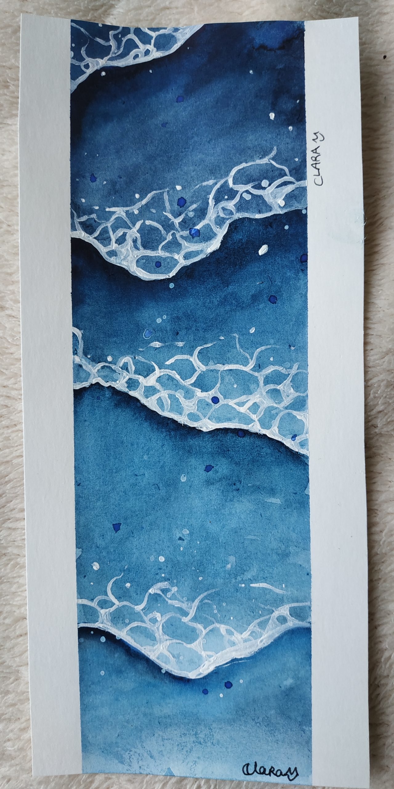 Mer en aquarelle - watercolor sea